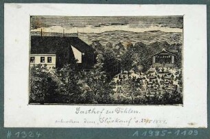 Der Gasthof in Döhlen (Freital) aus der Zeitung "Glückauf" vom 22. 5. 1884