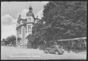 Boxdorf bei Dresden. Gasthof Begerburg