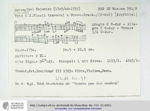 Sonate C-Dur