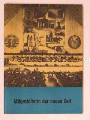 Illustrierte Propagandaschrift der CDU der DDR