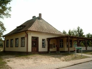 Raddusch (Raduš), Vetschau/Spreewald, Radduscher Bahnhofstraße