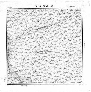 Kartenblatt NO XLVII 50 Stand 1831