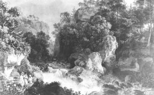 Pirna-Liebethal. Liebethaler Grund nach Adrian Zingg, aus: Gebirgskalender 1989