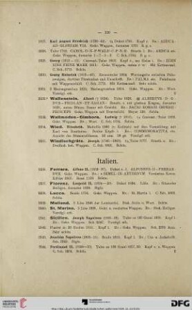 [Italien, Schweiz] (Nr. 2336-2396)