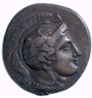Münze, Didrachme, ca. 350 - 300 v. Chr.