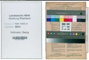 Entnazifizierung Georg Hallmann , geb. 14.09.1914 (Ingenieur)