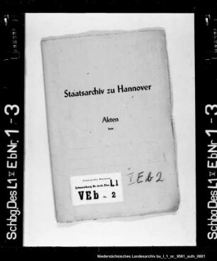 Land- und Viehschatzregister Enthält: Heidorn, Hagenburg, Altenhagen