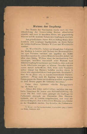 III. Nutzen der Impfung.