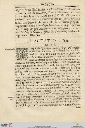 Tractatio ipsa