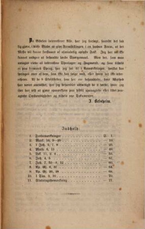 Til Forsrar for nogle oentristede Steder i det Nye Testamente, 1