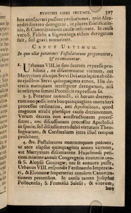 397-402, Caput Ultimum