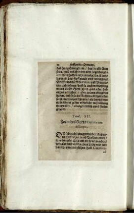 Titul. XII. Form des Aydts Curatorum ad litem