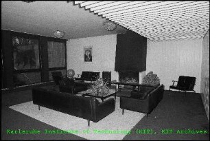 Kaminzimmer im Gastdozentenhaus Heinrich-Hertz
