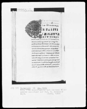 Evangelistar (Gero-Kodex) — Initiale E(lisabeth impletum), Folio 115verso