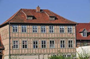 Quedlinburg - Fachwerkhaus : Haus in der Langen Gasse (Rückseite), aufgenommen in Quedlinburg am 29. April 2014. Foto Uwe Gerig