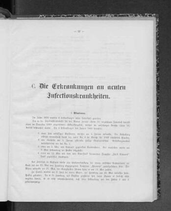 I. Blattern.