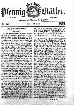 No. 64, 28. u. 29. Mai