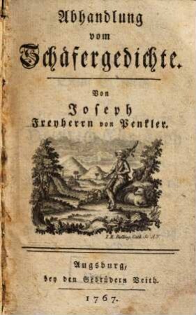 Abhandlung vom Schäfergedichte
