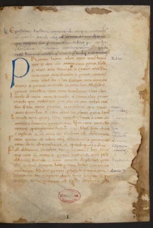 Epitome historiae universalis ab Adam usque ad Johannem XXII. papam