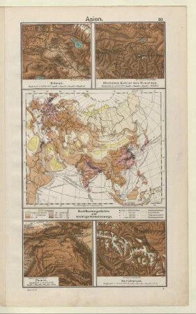 Höchstes Gebiet des Himalaya