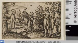 Johannes weist auf Jesus (Johannes 1, 35-37)