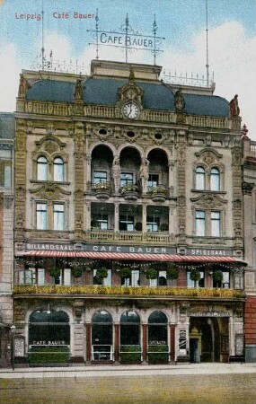 Leipzig: Café Bauer