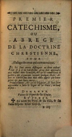 Catechisme du Diocese de Meaux