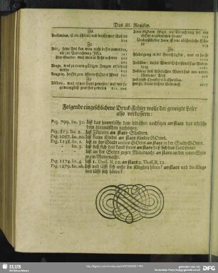 Folgende eingeschlichene Druck-Fehler wolle der geneigte Leser also verbessern