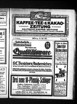 Nummer 11. 27. Mai 1915