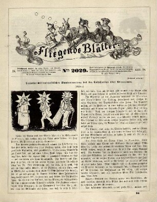 "Populär-wissenschaftlicher Wandervortrag des Dr. Sulphurius über Astronomie"
