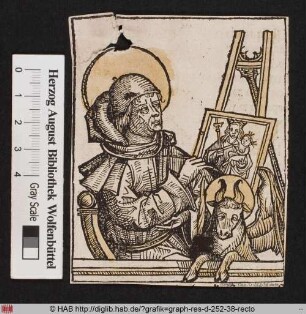 Sant Lucas der Evangelist.