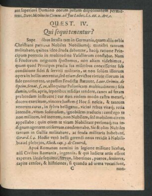 Quaest. IV. Qui sequi tenentur?