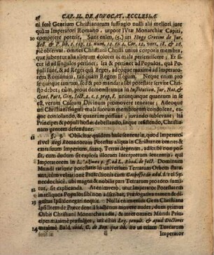 Dissertatio Ad Capitulationem Josephi Romanorum Regis Augusti Occasione Articvli I. De Jure Et Officio Regis Romanorum Circa Ad Vocatiam Ecclesiae