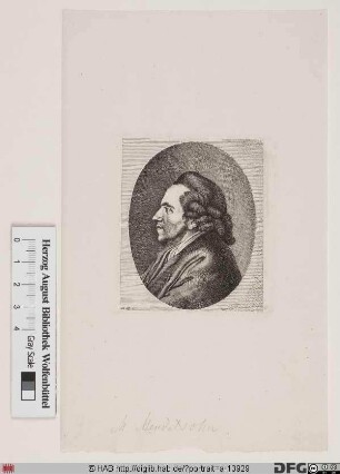 Bildnis Moses Mendelssohn
