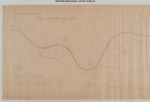 Linie Hennef - Asbach, Blatt 9: Lage- und Höhenplan in und um Buchholz