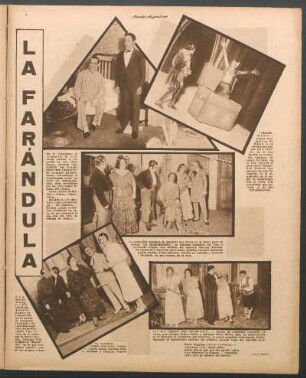 La farándula [Fotografías]