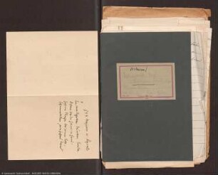 Sammlung von Hildegard Wirth zum Thema: "Reime, Zungenbrecher und Kinderlieder aus Osternienburg" und ein Heft "143 Reime"