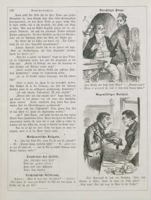 "Berechtigte Frage" "Augenfälliger Vortheil"