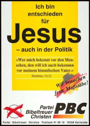 PBC, Europawahl 1994