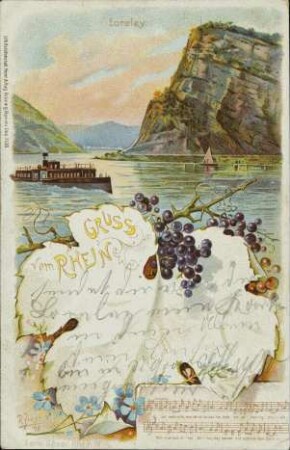 Loreley. Gruss vom Rhein - Ich weiss nicht, was soll es bedeuten [...]