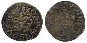 1/64 Taler (Sechsling), Herzoglich-Schleswig-Holstein- Gottorpische Linie, Johann Adolf (1590 - 1616)
