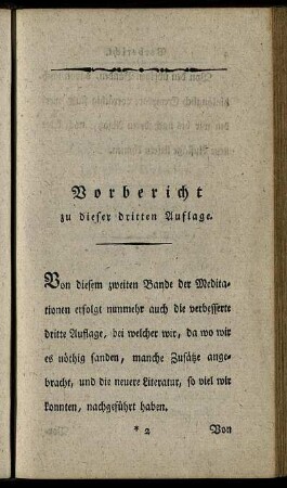 Vorbericht zu dieser dritten Auflage