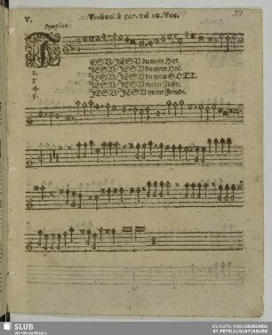 V. Jesu du mein Hirt