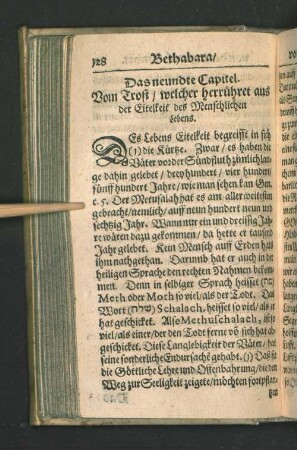 Das neundte Capitel.
