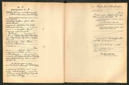 Standesamtsbuch der Stadt Aschaffenburg: Eheschließungen 252/1930 - 130/1931