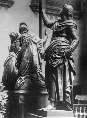 Grabmal des Giovanni Maria Nosseni — Linkes Seitenrelief: Giovanni Maria Nosseni