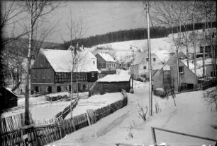 Kreuzung alte Dorfstraße und Planie