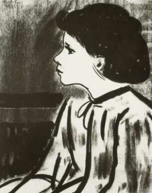 Sitzendes Mädchen