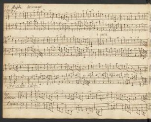 Stücke für Tasteninstrument; cemb; g-Moll; CauC 180; CauC 263; CauC 183; CauC 264; CauC 182; CauC 181