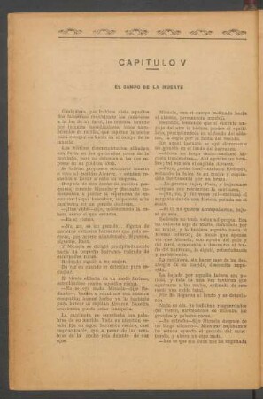 Capítulo V - El campo de la muerte